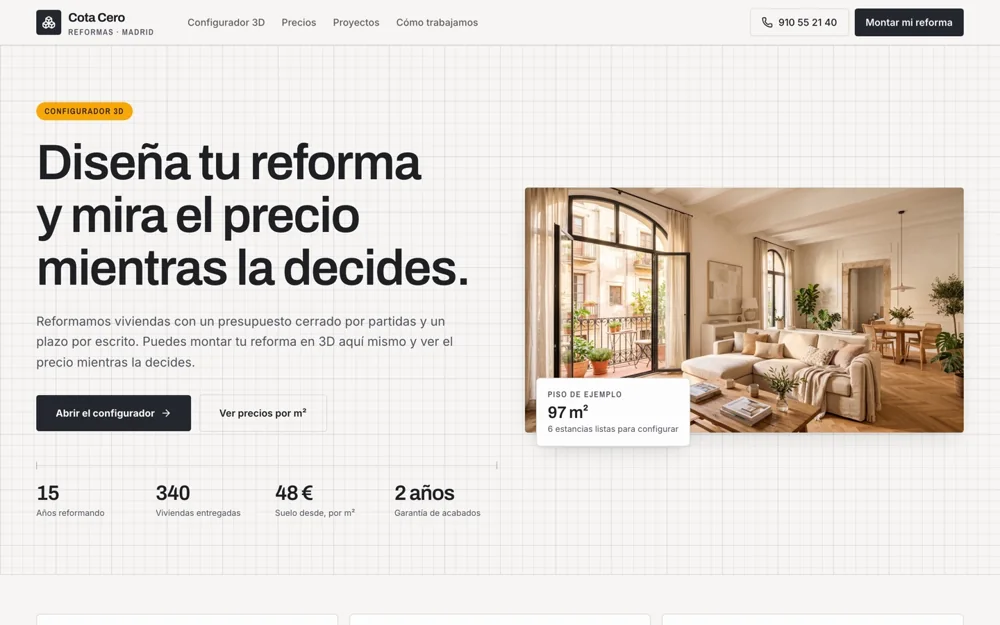 Plantilla de Reformas