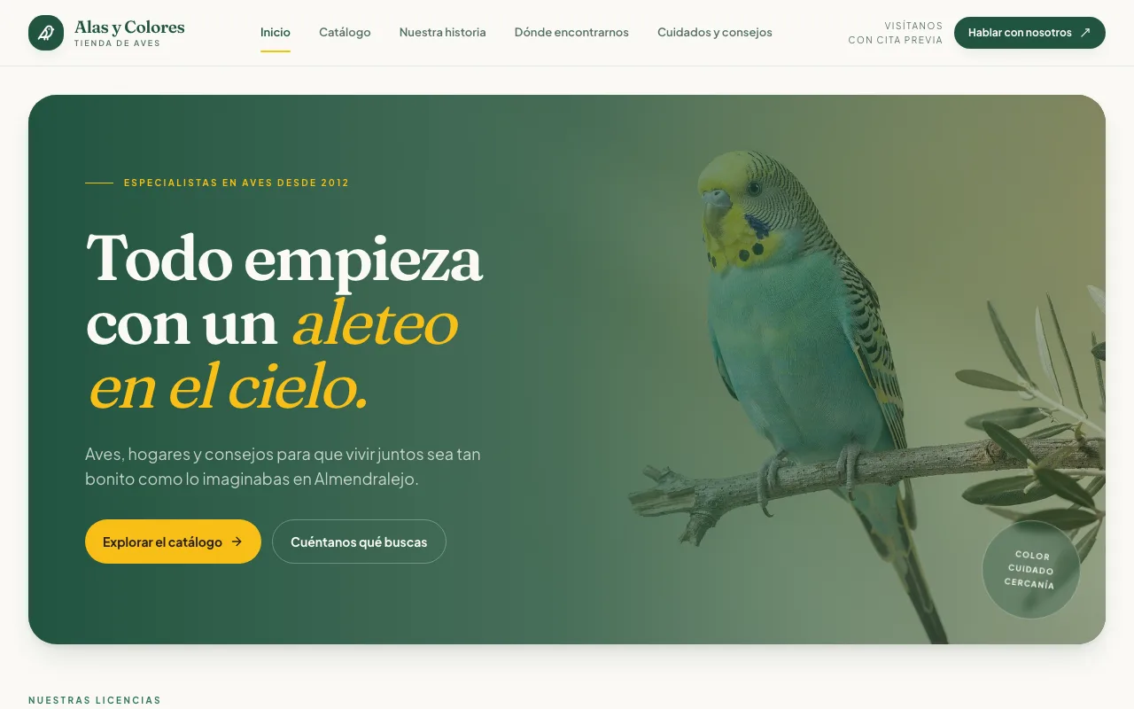Alas y Colores